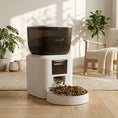 Load image into Gallery viewer, Automatic Cat Feeder with Camera, 2.4G WiFi, Smart APP Control 4L Pet Feeder 1-10 Meals with 2-Way Audio, Night Vision, Anti-Clogging, 10s Meal Call Back, Dual Power Supply, Detachable Clean