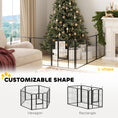 Load image into Gallery viewer, 6 Panels Dog Playpen, 22"W x 24"H Heavy Duty Pet Fence with Door & Strap for Indoor Outdoor Backyard Garden, Portable & Foldable Puppy Pet Pen for Small Dogs