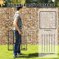 Load image into Gallery viewer, 6 Panels Dog Playpen, 22"W x 24"H Heavy Duty Pet Fence with Door & Strap for Indoor Outdoor Backyard Garden, Portable & Foldable Puppy Pet Pen for Small Dogs