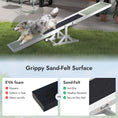 Load image into Gallery viewer, Pupstacle 71" Wooden Dog Agility Seesaw with Anti-Slip Surface White