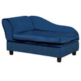 Load image into Gallery viewer, PawHut Luxury Fancy Dog Bed for Small Dogs with Hidden Storage, Small Dog Couch with Soft 2" Foam, Dog Sofa Bed, Cushy Dog Bed, Modern Pet Furniture for Puppies and Little Breeds, Blue