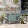 Load image into Gallery viewer, Outdoor Cat House, Feral Insulate Wooden Kitten House with Removable Floor, Water-Resistant Openable Roof, 85 x 50 x 68.5cm - Charcoal Grey