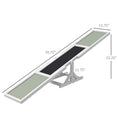Load image into Gallery viewer, PawHut Wooden Dog Agility Seesaw for Training and Exercise, Platform Equipment Run Game Toy, Weather Resistant Pet Supplies, 71" L x 12" W x 12" H, White