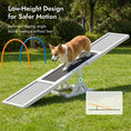 Load image into Gallery viewer, Pupstacle 71" Wooden Dog Agility Seesaw with Anti-Slip Surface White