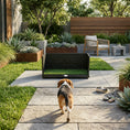 Load image into Gallery viewer, Dog Grass Pad with High Walls and Tray, Indoor Potty Tray for Puppy Training, Pee Pad Holder with Artificial Grass and Drainage for Indoor Outdoor Use, 30" x 20" x 14"