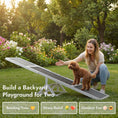 Load image into Gallery viewer, Pupstacle 83" Wooden Dog Agility Seesaw with Anti-Slip Surface White