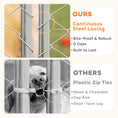 Load image into Gallery viewer, Outdoor Dog Kennel Dog Run with Waterproof, UV Resistant Cover, Dual Lock and Flexible Door for Small and Medium Sized Dogs, Chickens, Ducks, 7.5' x 7.5' x 5.6', Silver