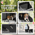 Load image into Gallery viewer, Dog Stroller, Pet Stroller for Small and Medium Dogs, Foldable Puppy Pram Pet Pushchair with 2 Big Wheels, Shock-Absorbing Frame, Seat Leashes, Brakes, Maximum Load 20 kg, Grey