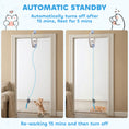 Load image into Gallery viewer, Interactive Cat Toys for Indoor Kittens & Adult, Smart Touch Automatic Cat Toy, USB Rechargeable Door Hanging Bouncing Mouse Teaser for Kitten Exercise and Enrichment
