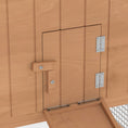 Load image into Gallery viewer, PawHut Rabbit Hutch 2-Story Bunny Cage Small Animal House with Slide Out Tray, Detachable Run, for Indoor Outdoor, 61.5" x 23" x 27", Natural