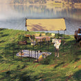 Load image into Gallery viewer, Dog Playpen, 44.5" H 24 Panels 63'L Puppy Playpen Exercise Pen Rust-resistant with Lockable Door for Indoor Outdoor, DIY Shape 220 sq.ft Pet Fence for Small to Large Dogs, for RV Camping Yard