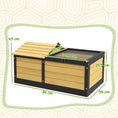 Load image into Gallery viewer, Wooden Tortoise House Tortoise Table with Hide Shelter Run, Openable Top, Tray, Yellow