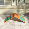 Load image into Gallery viewer, Dog Agility Equipment, Dog Playground Equipment with Non-slip Surface, A-frame, Agility Ramp for All Breeds, for Garden, Park, Puppy Obstacle Course, Orange