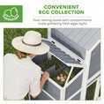 Load image into Gallery viewer, 66.5" Large Chicken Coop, Wooden Chicken House with 2 Nesting Boxes, Sliding Tray & Ramp, Waterproof Roof, Outdoor Hen House Poultry Cage for Backyard, Farm, for 2-4 Hens