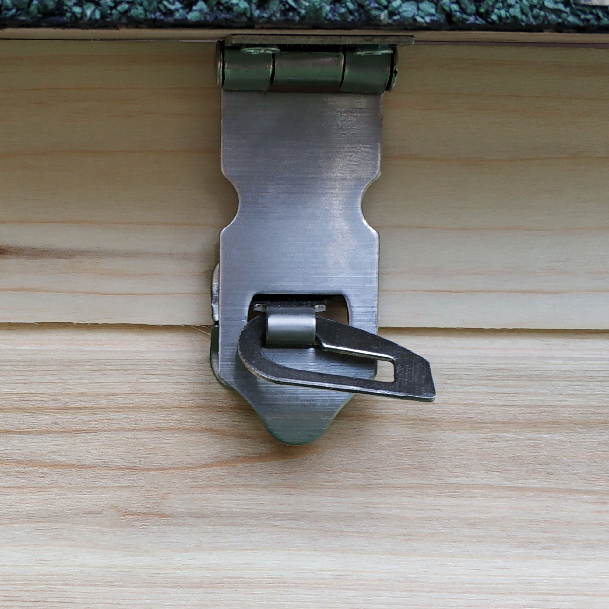 PawHut 77" Wooden Chicken Coop with Nesting Box, Cute Outdoor Hen House with Removable Tray, Ramp Run, for Garden Backyard, Natural