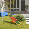 Load image into Gallery viewer, Wooden Pet Seesaw for Big Dogs, Agility Training Equipment for Dogs with Anti-Slip surface, 180 x 30 x 30cm - Natural