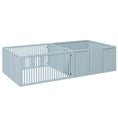 Load image into Gallery viewer, PawHut Whelping Box for Dogs Built for Mother's Comfort, Dog Whelping Pen with Removable Doors, Puppy Playpen for Indoors, Newborn Puppy Supplies & Essentials, 81" x 39" x 20", Gray