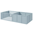 Load image into Gallery viewer, PawHut Whelping Box for Dogs Built for Mother's Comfort, Dog Whelping Pen with Removable Doors, Puppy Playpen for Indoors, Newborn Puppy Supplies & Essentials, 81" x 39" x 20", Gray