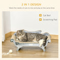 Load image into Gallery viewer, Cat Scratching Board Cardboard Cat Scratchers Lounger, 60 x 29 x 26.5cm