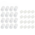 Load image into Gallery viewer, Cat Water Fountain Filters, 16 Pcs Activated Carbon Pet Water Fountain Filters for 3.2L/2.5L Pet Water Dispenser, Triple Filtration and High Efficiency