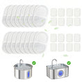 Load image into Gallery viewer, Cat Water Fountain Filters, 16 Pcs Activated Carbon Pet Water Fountain Filters for 3.2L/2.5L Pet Water Dispenser, Triple Filtration and High Efficiency