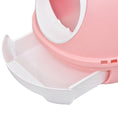 Load image into Gallery viewer, PawHut Covered Cat Litter Box, Kitty Litter Box with a Lid, Scoop Enclosed Drawer & Skylight for Cats, Easy to Clean, Pink
