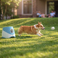 Load image into Gallery viewer, Automatic Dog Ball Launcher with 3 Distance Settings (6/10/14 m) & 5 ETPU Balls for Small to Medium Dogs Blue-3