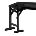 Load image into Gallery viewer, PawHut Dog Ramp for Bed, Pet Ramp for Dogs with Non-Slip Carpet and Top Platform, 74" x 16" x 25", Black