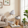 Load image into Gallery viewer, Modern Cat Tree Tower 115 cm Branch Design with Washable Beds, Cat Tower with Sisal Scratching Post, Holds 1 Cat up to 6kg