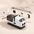 Load image into Gallery viewer, Dog Grooming Vacuum & Dryer Kit, 5 in 1 Dog Hair Dryer with Clippers for Thick Short Long Hair Shedding Brush, 12000 Pa Suction Power Vacuum, 4 Modes Blow Temperature