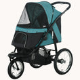 Load image into Gallery viewer, EasyFold Pet Stroller for Small and Medium Dogs and Cats Dark Green