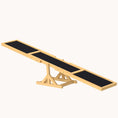 Load image into Gallery viewer, Pupstacle 71" Wooden Dog Agility Seesaw with Anti-Slip Surface Yellow
