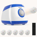 Load image into Gallery viewer, Automatic Dog Ball Launcher with Remote 3 Distances 39/59/78 ft 6 Balls Blue