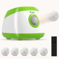 Load image into Gallery viewer, Automatic Dog Ball Launcher with Remote 39/59/78 ft for Med & Large Dogs Green