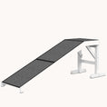 Load image into Gallery viewer, 60"x16"x20" Dog Ramp with Non-Slip Carpet & Top Platform for Beds, White