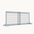 Load image into Gallery viewer, Extra Wide Freestanding Pet Gate with Adjustable Length, Barrier for Dog, Cat, Gray