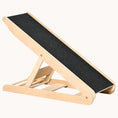 Load image into Gallery viewer, 4-Level Height Adjustable Foldable Pet Ramp with Non-Slip Surface for Bed, Sofa & Car