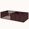 Load image into Gallery viewer, Whelping Box for Dogs and Puppies with Removable Doors, 81" x 39" x 20", Coffee