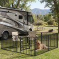 Load image into Gallery viewer, Heavy Duty Dog Playpen, 8 Panels Dog Pen, 60cm Height Pet Playpen Exercise Pen, with Door, for Small Dogs