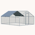 Load image into Gallery viewer, 9.8' x 13.1' x 6.4' Spire Shaped Walk-in Fence Cage Hen House for Outdoor and Yard Farm Use