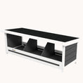 Load image into Gallery viewer, 3-Hole Wooden Nesting Box with Asphalt Roof, Fits Up to 3 Hens, Gray