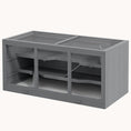 Load image into Gallery viewer, Wooden Hamster Cage with Opening Roof, Ramp & Hideout, Gray