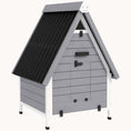 Load image into Gallery viewer, All-Weather Fir Wood Coop with Ramp for 1-2 Hens Grey