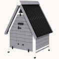 Load image into Gallery viewer, All-Weather Fir Wood Coop with Ramp for 1-2 Hens Grey