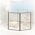 Load image into Gallery viewer, Dog Pen, 2 Panel Puppy Pen, Portable, Detachable, For Large Dogs, 100cm Tall, Black