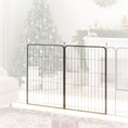 Load image into Gallery viewer, Dog Pen, 2 Panel Puppy Pen, Portable, Detachable, For Large Dogs, 100cm Tall, Black