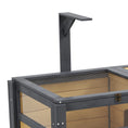 Load image into Gallery viewer, PawHut Tortoise Habitat with Shelf Storage, Tortoise Enclosure with Weather Protection, Tortoise Gift Accessory, Reptile Enclosure with Tray, Light Support Frame, Yellow