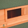 Load image into Gallery viewer, PawHut 137" Chicken Coop for 8-10 Chickens, Large Chicken House, Wooden Poultry Hen Cage with Nesting Box and Run for Backyard, Orange