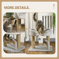 Load image into Gallery viewer, Cat Tree, 16.5" Small Cat Tower Condo for Indoor Cats with Jute Scratching Posts, Top Perch, Dangling Balls, Cat Activity Centre, Grey