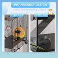 Load image into Gallery viewer, Hamster Cage, Gerbil Cage with Glass Basin, Tunnel Tube System, Ramps, Platforms, Hut, Exercise Wheel, Water Bottle, Dish, for Syrian and Dwarf Hamsters, 24" x 16" x 22"